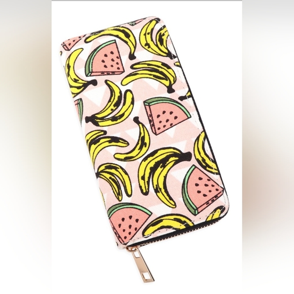 Fruits Printed Zipper Wallet - Picture 1 of 3